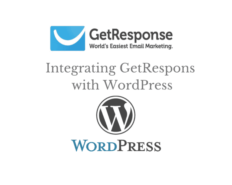 How To Integrate GetResponse With WordPress