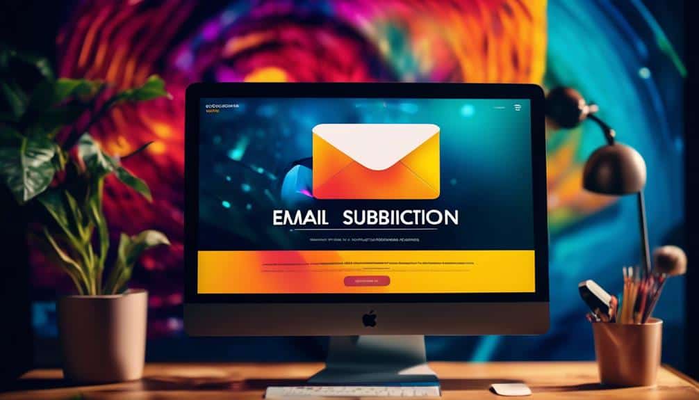 crafting effective email subscription