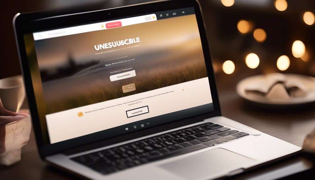 enhancing unsubscribe experience through feedback