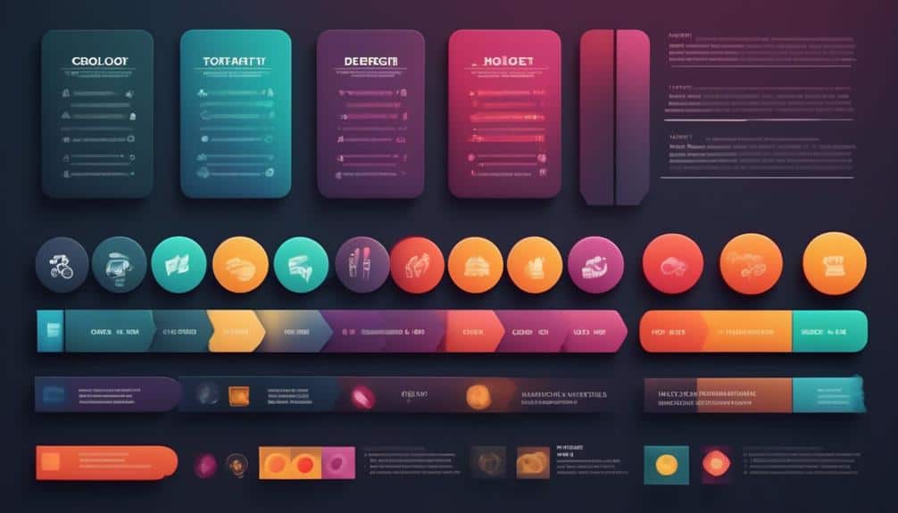 creative design elements selection